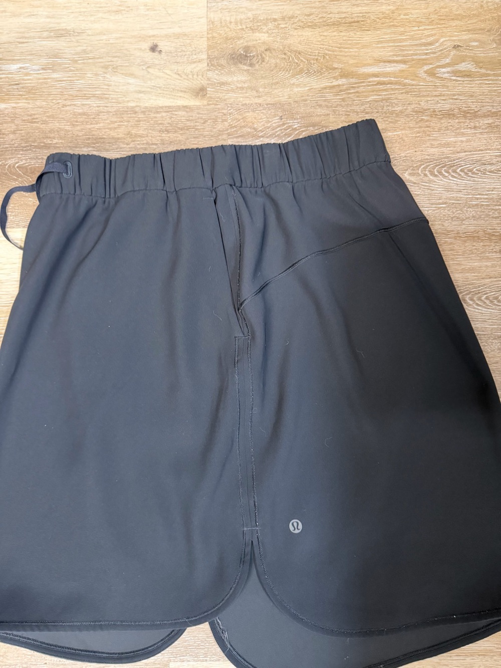 Lululemon Athletica Skirt Womens Size12 Black On The Fly Travel Modest Packable - Picture 7 of 7